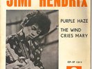 Jimi Hendrix  Purple Haze ,51st Ann b/w  Wind Cries Mary Hiway Chile  Israel EP
