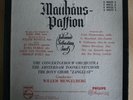 Philips A 00150/53L : Bach: Matthaus Passion, Mengelberg 4lp Records NEAR MINT -