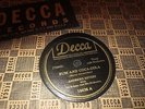 78RPM Decca 18636 Andrews Sisters, Rum & Coca Cola  /1 Meat Ball V chip on Ball