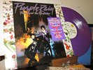 rare 1984 PRINCE purple rain PURPLE VINYL PROMO LP + poster ARCHIVE  gsp