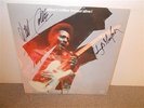 * Albert Collins . Frozen Alive . Autograph . Ticket Stub . Alligator Records LP