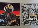 THIN LIZZY TWO (2) RECORD ALBUMS LP  NIGHTLIFE (1974) & JAILBREAK (1976)