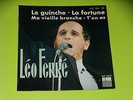 45 TOURS EP - LEO FERRE - LA GUINCHE - 1961 - SUPERBE - ODEON