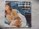 JANE BIRKIN / SERGE GAINSBOURGH - JE T'AIME ... MOI NON PLUS P/S  7