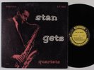 STAN GETZ QUARTETS Self Titled PRESTIGE 7002 LP NM mono W. 50th