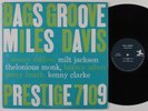 MILES DAVIS Bags Groove PRESTIGE 7109 LP VG++/VG+ mono