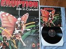 ERUPTION  leave a light   1978- FIRST GERMANY PRESS - HANSA LAB + POSTER- EX+