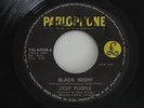 DEEP PURPLE black night/speed king VERY RARE 1970 PARLOPHONE PHILIPPINES 7