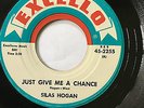 RARE R&B SOUL DANCER 45/ SILAS HOGAN 