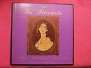 BOX 3 LP PRIVATE RECORDS VERDI LA TRAVIATA CALLAS DI STEFANO BASTIANINI GIULINI