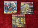 3 IRON MAIDEN VINYL LPS ,KILLERS ,PIECE OF MIND ,THE NUMBER OF THE BEAST.