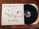 GG Allin + The Scumfucs – Eat My Fuc LP - Unoffical Reissue - PUNK ROCK - NM