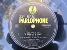 THE BEATLES. A HARD DAYS NIGHT. VINYL RECORD ALBUM.PARLOPHONE. Early edition