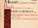 MOZART Violin Concerto 5 BACH Violin Concerto 2 ERICA MORINI DECCA DL-710053 GL