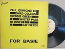 ESQUIRE 32-067- Paul Quinichette- For Count Basie LP (EX UK Vinyl 1957) Jo Jones