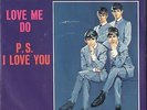 Beatles, Love Me Do, P.S. I Love You, Tollie 9008, 45, Picture Sleeve PS