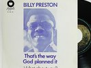 BILLY PRESTON THATS THE WAY GOD PLANNED PS 7