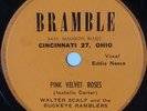 WALTER SCALF & BUCKEYE RAMBLERS: Velvet Roses OHIO Country BRAMBLE 78 Hear