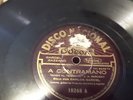 Late 20s Argentine DISCO NACIONAL Odeon 78/CARLOS GARDEL con Guitarras