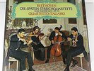 4 LP-Beethoven Die Späten Streichquartette und grosse Fuge , Quartetto Italiano-
