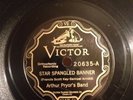 Victor 78 RPM Arthur Pryor's Band 20635 Star-Spangled Banner E