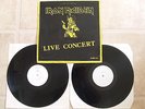 IRON MAIDEN live in italy 2lp  1981... metallica mercyful fate  wasp acdc saxon