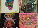 Love, Iron Butterfly, and Cream Disraeli Gears 4LP LOT