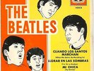 THE BEATLES “WHEN THE SAINTS GO” 1st  PRESSING CARDBOARD RARE MEXICAN 7” EP
