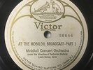 78 RPM Mobiloil Broadcast Record - 1930 12-inch Victor Record - Shilkret