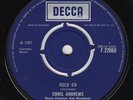 CHRIS ANDREWS Hold On FUZZED mod dancer *M-* orig UK 45 psych garage LISTEN