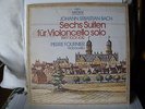 Bach 6 Cello Suites 1007-1012 Pierre Fournier/Box 3 LP Archiv 2710 005 Stereo NM