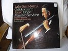 Maurice Gendron  Lalo, Saint-Saens,  Faure Cello Concerto/Philips red Label NM