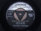 EVERLY BROTHERS = Let It Be Me TRI = EX = LONDON HLA 9039 = Midtempo 1959 UK LAT