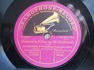 78rpm JOSEF WOLFSTHAL Violin - BEETHOVEN ROMANCE - ACOUSTIC GRAMOPHONE 1st ISSUE