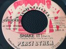 PERCY & THEM RARE DISCO MODERN SOUL 45 TANTUS RECORDS SHAKE IT PART 1 & PART 2