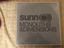 sunn o))) monoliths dimensions 2xlp vinyl records first press