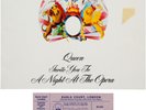 Vintage Original 1977 Full Length Queen Concert Ticket & Program