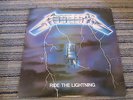 METALLICA RIDE THE LIGHTNING MUSIC FOR NATIONS LP EX/EX FIRST PRESSING + LEAFLET