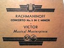 1929 Sergei RACHMANINOFF Z SHELLAC PIANO Concerto 2 Stokowski Philadelphia Or78