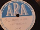 HOAGY CARMICHAEL-MEMPHIS IN JUNE-ARA TEST PRESSING-RARE VINYL 78,Not shellac