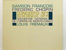 SAMSON FRANCOIS, FREMAUX - CHOPIN concerto no.1 EMI CVB 1066 stereo LP NM
