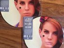 Two rare Lana Del Rey picture disc vinyl singles of 
