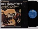 WES MONTGOMERY Full House: Recorded Live at Tsubo RIVERSIDE LP mono