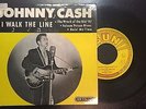 Vintage Johnny Cash I Walk the Line EP 45 Vinyl Sun Records