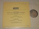 LOEWENGUTH-QUARTET: VACHON & D´ALAYRAC STRING QUARTETS ARCHIV 14149 APM NM