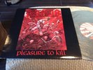 KREATOR Pleasure To Kill LP  Banzai Quebec First Press **RARE**