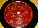 BILLIE HOLIDAY :I COVER THE WATER FRONT / UNTIL THE REAL THING COMES ALONG.78rpm