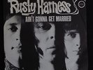 RUSTY HARNESS Ain’t Gonna Get Married / Goodbye UK ADVERT EMBER Mike Berry 45 7