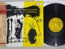 BUD POWELL PIANO INTERPRETATIONS NORGRAN POJJ-1523 Japan MONO OBI  LP