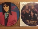 Joan Jett & The Blackhearts/The Runaways Vinyl Picture Discs Sealed/VG++